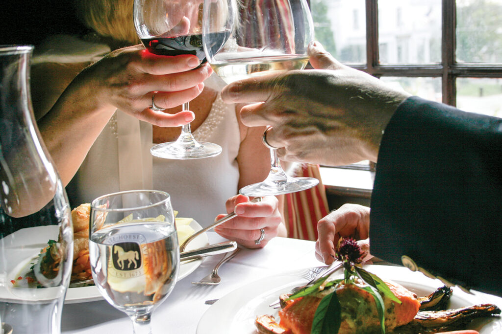 LASTING MEMORIES: The White Horse Tavern in Newport has been in business since 1673 and is said to be the oldest tavern in the U.S.