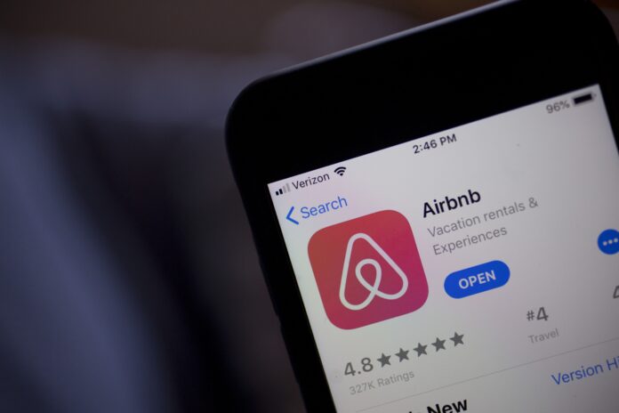 AIRBNB hosts in Rhode Island earned a combined $39.8 million in income from rentals in 2019. / BLOOMBERG NEWS FILE PHOTO/ANDREW HARRER