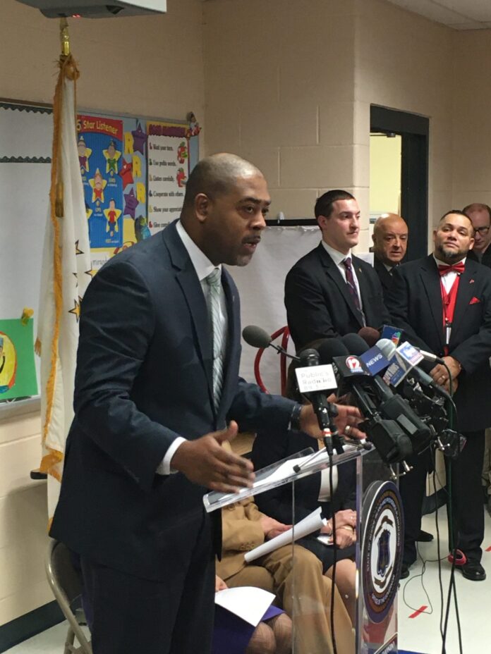 HARRISON PETERS has been named superintendent of Providence Public School District. / PBN PHOTO/JAMES BESSETTE