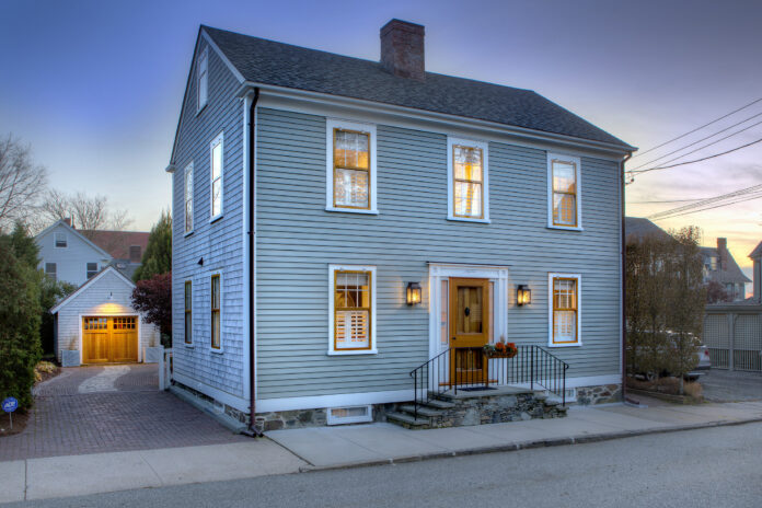 THE PROPERTY at 42 Walnut St., Newport, has sold for $1.9 million. / COURTESY HOGAN ASSOCIATES
