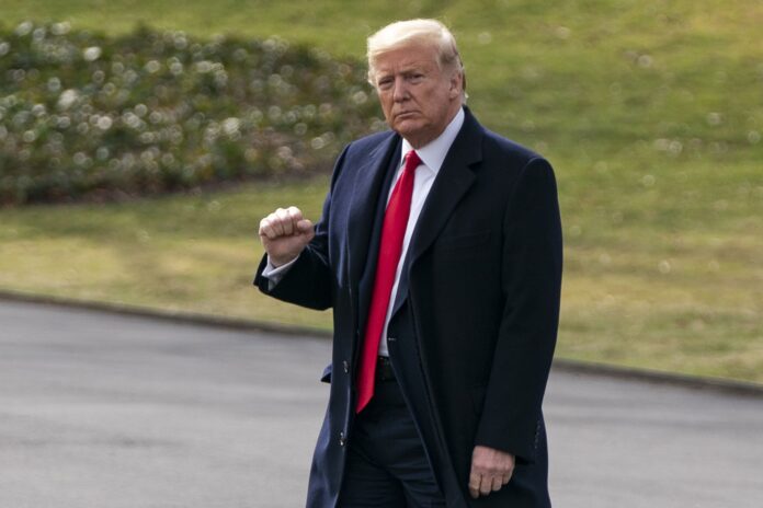 PRESIDENT DONALD TRUMP has proposed a $4.8 trillion budget for the upcoming fiscal year. / BLOOMBERG NEWS FILE PHOTO
