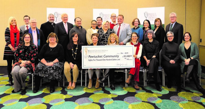 BRISTOL COUNTY SAVINGS BANK awards $85,100 in grants to 15 nonprofits in the Greater Pawtucket area. / COURTESY BRISTOL COUNTY SAVINGS BANK