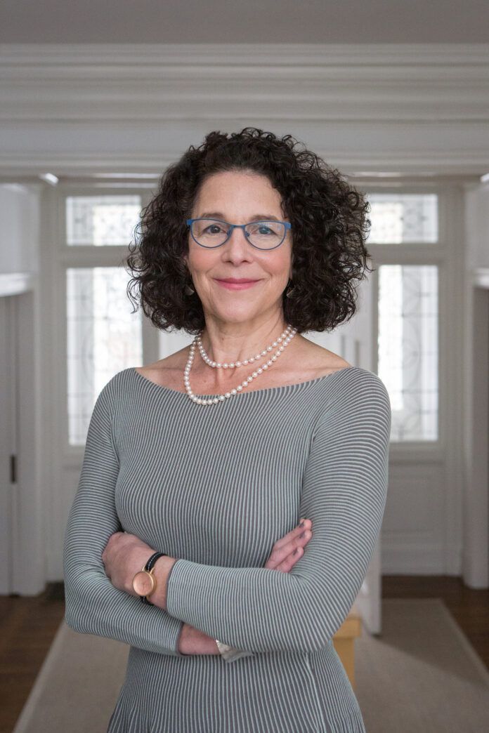 ROSANNE SOMERSON, president of the Rhode Island School of Design, received a five-year contract extension to continue leading the arts school through 2025. / COURTESY RHODE ISLAND SCHOOL OF DESIGN/JO SITTENFELD
