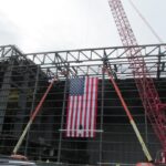 Electric Boat celebrates building topping off