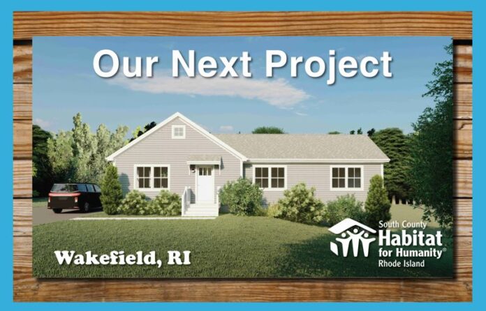 SOUTH COUNTY HABITAT for Humanity will work on a ranch-style home in South Kingstown this week as part of International Women Build Week. / COURTESY SOUTH COUNTY HABITAT FOR HUMANITY