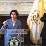 THE NUMBER of cases of COVID-19 in the state totaled 124 as of Tuesday afternoon, according to Gov. Gina M. Raimondo. / COURTESY OFFICE OF THE GOVERNOR