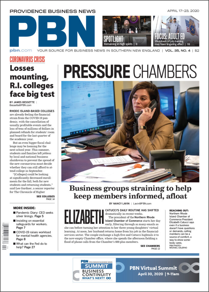 CRUCIAL ­RESOURCE: Local news outlets such as Providence Business News are among the “essential workers” businesses and communities rely on, especially in times of crisis.