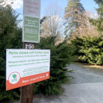 ONE PLAN? Providence Mayor Jorge O. Elorza has resisted calls to reopen the city’s parks, trails and green spaces to match state directives. Pictured is a sign in Blackstone Park. / PBN FILE PHOTO/MARY MACDONALD