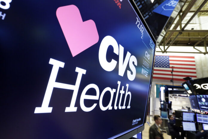 CVS HEALTH is opening a drive-through rapid COVID-19 testing site at Twin river Casino Hotel that can process up to 1,000 tests per day. / AP FILE PHOTO/RICHARD DREW
