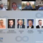 PANELISTS participating in Providence Business News' virtual summit on business continuity answer questions from an online audience on Thursday.