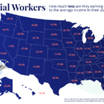 RHODE ISLAND had the fourth highest gap between average earnings for essential workers and the average state yearly wage in the U.S., according to a recent study. / COURTESY BUSINESS.ORG