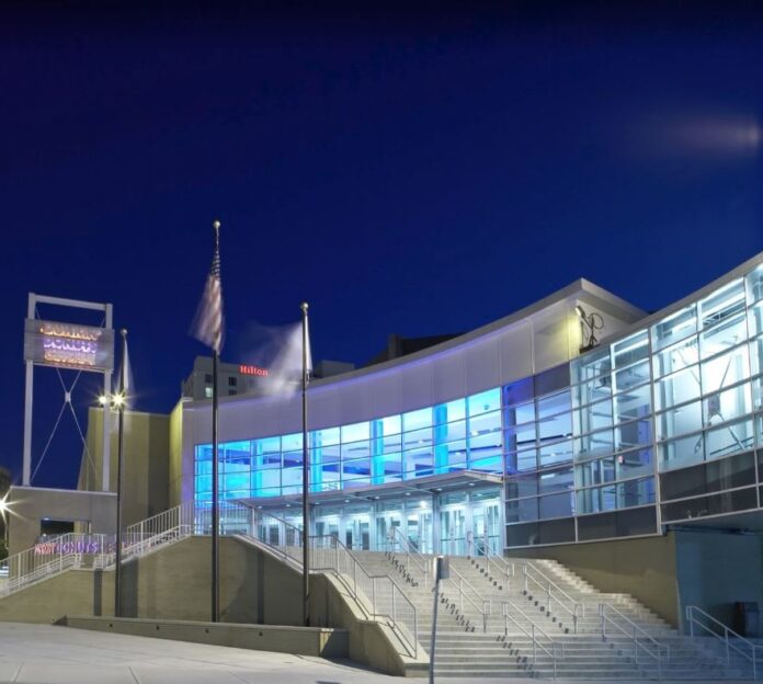THE PROVIDENCE WARWICK Convention & Visitors Bureau estimates that Rhode Island will see $43 million in lost direct spending from meetings and events that were canceled or postponed due to COVID-19. / COURTESY THE DUNKIN' DONUTS CENTER THE PROVIDENCE WARWICK Convention & Visitors Bureau estimates that Rhode Island will see $43 million in lost direct spending from meetings and events that were canceled or postponed due to COVID-19. / COURTESY THE DUNKIN' DONUTS CENTER