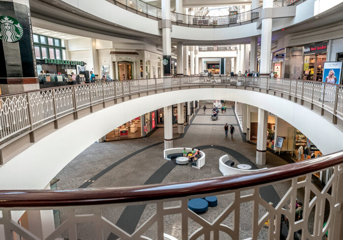 THE PROVIDENCE PLACE mall and Warwick Mall were set to reopen Monday, as Phase II of the state's reopening plan took effect. PBN FILE PHOTO/MICHAEL SALERNO