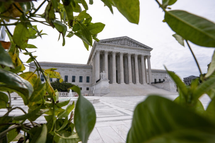 THE U.S. SUPREME COURT issued a decision Monday that protects gay, lesbian and transgender people from discrimination in employment under Title VII. / AP FILE PHOTO/J. SCOTT APPLEWHITE