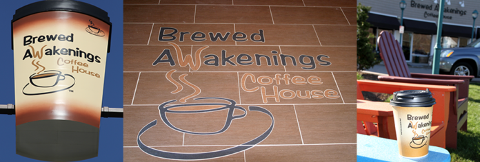 BREWED AWAKENINGS has opened its sixth coffee house location at 100 Westminster St. in Providence. / COURTESY BREWED AWAKENINGS