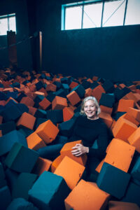 FINANCIAL BOUNCE: Stella Downie, owner of Sky Zone in East Providence, says a federal Paycheck Protection Program loan helped the trampoline park retain its managers and provide training and professional development remotely to its part-time staff during the eight weeks covered by the program. / PBN FILE PHOTO/RUPERT WHITELEY
