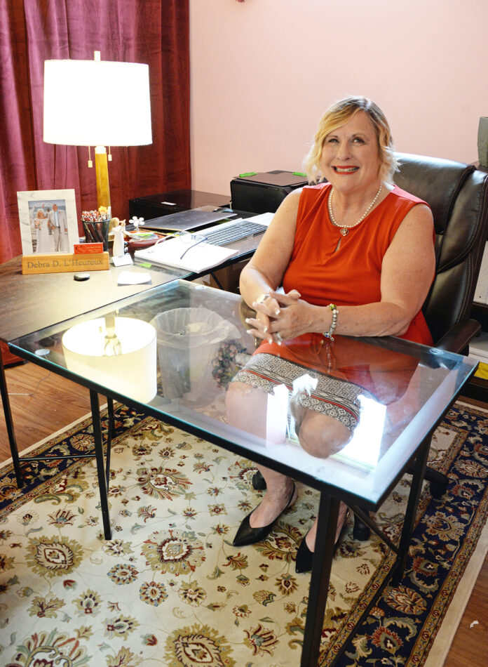 MATCHMAKER: Debra L’Heureux, owner of Get Ready to Date LLC in Barrington, offers personalized matchmaking and dating-coach services for seniors. / PBN PHOTO/ELIZABETH GRAHAM
