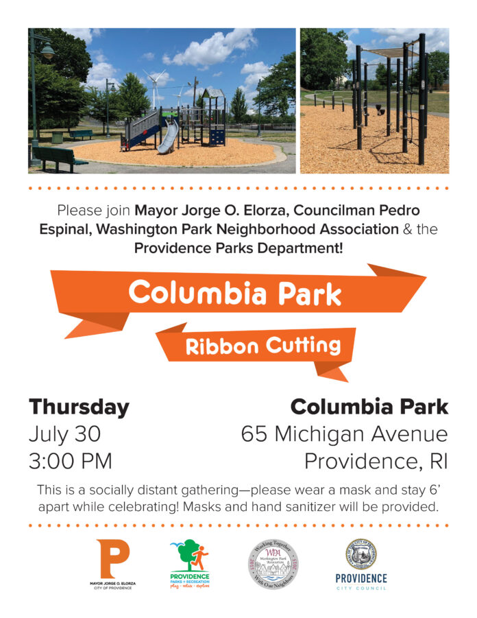 Columbia Park Ribbon Cutting