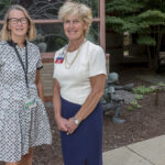 LEADING THE CHARGE: Dr. Susan Duffy, left, and Susan Korber, associate chief nursing officer, both with Lifespan, are working to implement telemedicine for the long term. / PBN PHOTO/MICHAEL SALERNO