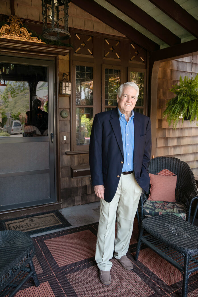 Larry Girouard has more than 50 years of experience in manufacturing. He founded The Business Avionix Co., a business consultancy, in 2001, focusing on strategic planning, culture change and process optimization. / PBN PHOTO/TRACY JENKINS