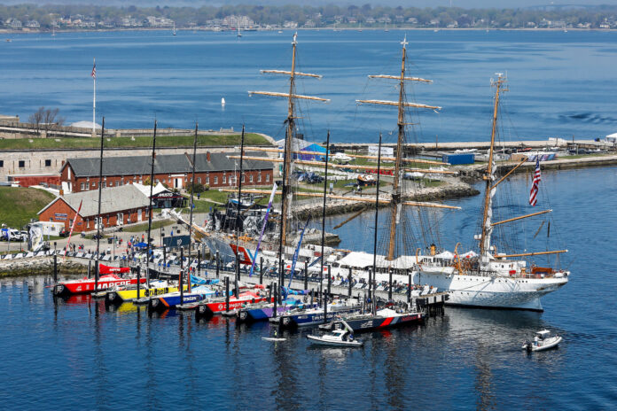 Newport stopover. Race Village. 08 May, 2018.