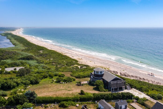 THE OCEANFRONT HOME at 9 Green Hill Ave. in South Kingstown was sold on July 27. / COURTESY RANDALL REALTORS