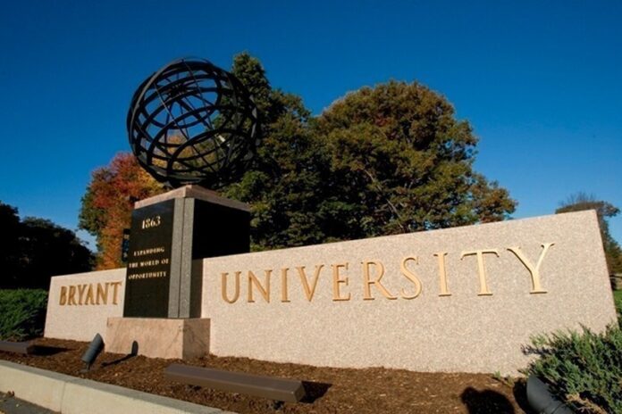 BRYANT UNIVERSITY will be permanently laying off and full furloughing 4% of its workforce as of Aug. 17. / COURTESY BRYANT UNIVERSITY