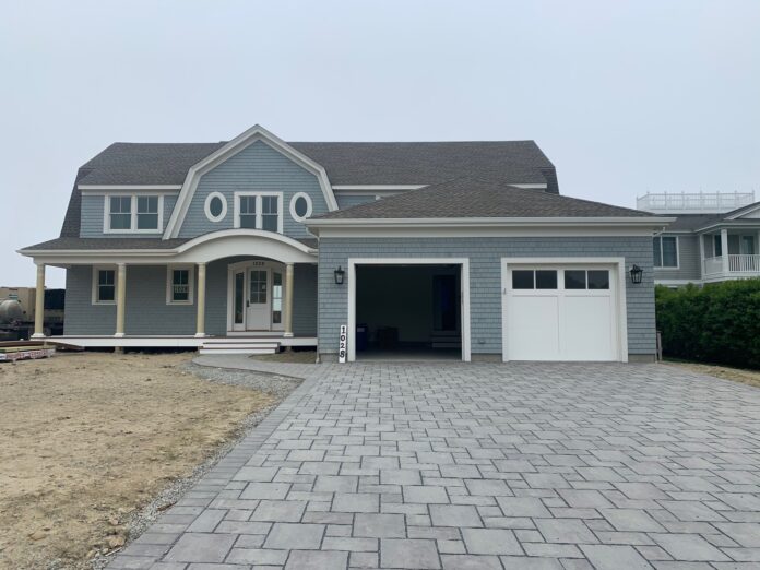 THE NEW HOUSE at 1028 Ocean Road in Narragansett sold recently for $3.1 million. / COURTESY DAVITT DESIGN BUILD INC.