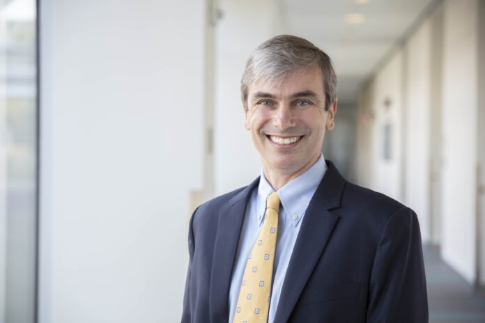 BRIAN BRITSON has been named vice president of site operations at Amgen Rhode Island. / COURTESY AMGEN INC.