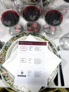 CREATIVE TOUCH: A home version of a tasting can include tasting cards for the guest to take notes. / COURTESY JESSICA NORRIS GRANATIERO
