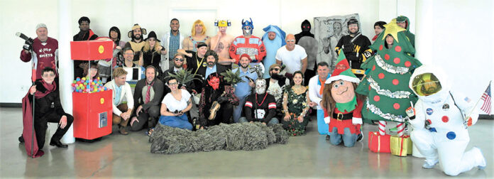 ALL DRESSED UP: Employees for Envision Technology Advisors LLC wear costumes during the company’s annual Halloween event in 2019.
COURTESY ENVISION TECHNOLOGY ADVISORS LLC ALL DRESSED UP: Employees for Envision Technology Advisors LLC wear costumes during the company’s annual Halloween event in 2019.
COURTESY ENVISION TECHNOLOGY ADVISORS LLC