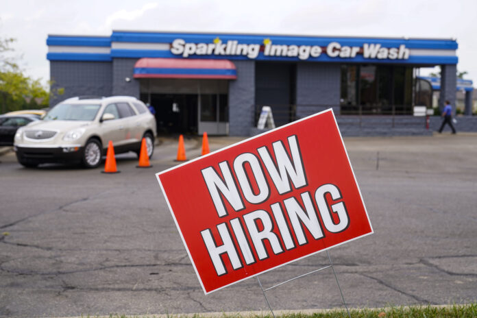 THE U.S. LABOR DEPARTMENT said Wednesday that the number of U.S. job postings on the last day of July rose to 6.6 million from 6 million at the end of June. /. AP FILE PHOTO/MICHAEL CONROY THE U.S. LABOR DEPARTMENT said Wednesday that the number of U.S. job postings on the last day of July rose to 6.6 million from 6 million at the end of June. /. AP FILE PHOTO/MICHAEL CONROY