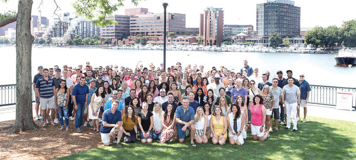SCIENTIFIC DAY: CBIZ Inc. employees get together at the company’s summer outing at the Museum of Science Boston. / COURTESY CBIZ INC. SCIENTIFIC DAY: CBIZ Inc. employees get together at the company’s summer outing at the Museum of Science Boston. / COURTESY CBIZ INC.