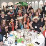TIME TO CELEBRATE: Staffers of Rhode Island Kitchen & Bath Design + Build celebrate being among Providence Business News’ Best Places to Work in 2019.  COURTESY RHODE ISLAND KITCHEN & BATH DESIGN + BUILD