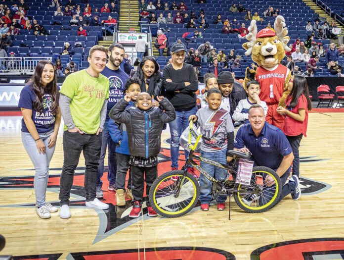 HOT WHEELS: Barnum Financial Group employees participate in the Foundation for Life’s Bikes for Kids program.
COURTESY BARNUM FINANCIAL GROUP HOT WHEELS: Barnum Financial Group employees participate in the Foundation for Life’s Bikes for Kids program.
COURTESY BARNUM FINANCIAL GROUP