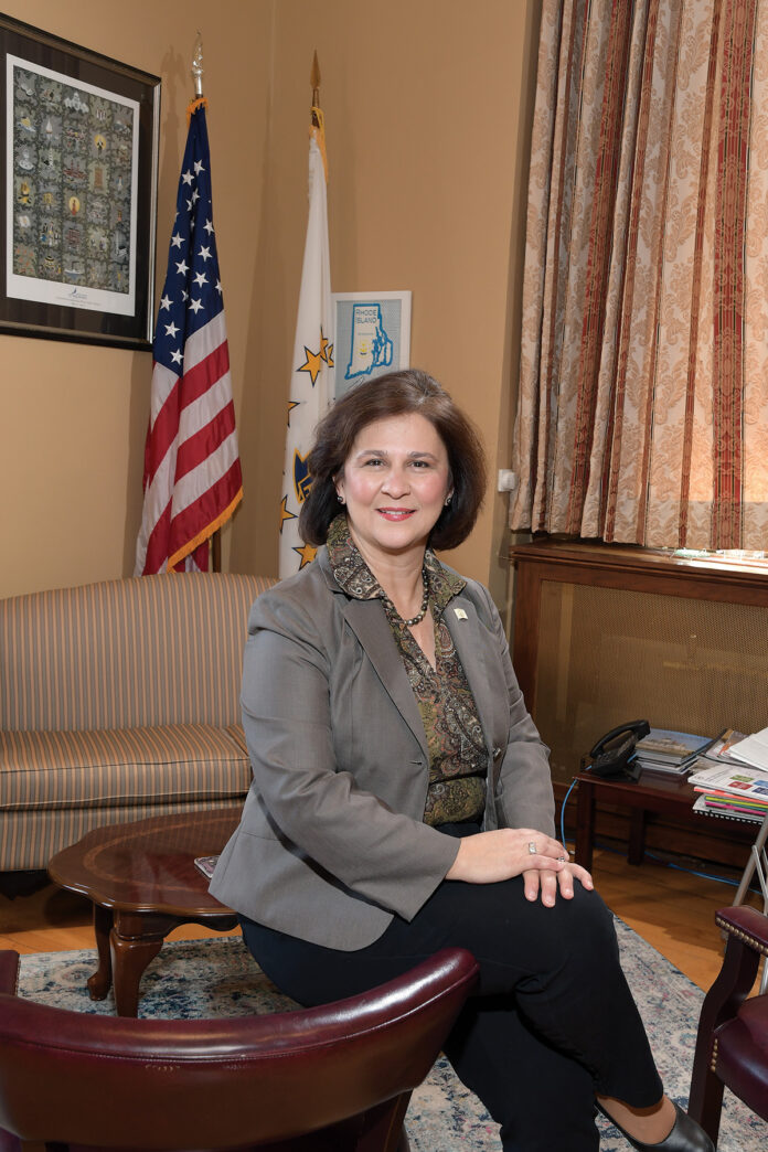 R.I. SECRETARY of State Nellie M. Gorbea has reminded residents that applications for mail-in ballots must be received by election officials by 4 p.m. on Oct. 13. . / PBN FILE PHOTO/MIKE SKORSKI