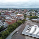 THE CITY OF PAWTUCKET has made preliminary moves to enable the use of eminent domain over the five privately-owned parcels that constitute the Apex site in Downtown Pawtucket. / PBN FILE PHOTO/ARTISTIC IMAGES