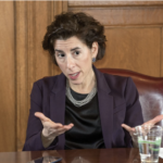 GOV. GINA M. RAIMONDO and R.I. Commerce announced Wednesday major expansions to the Restore Rhode Island program by doubling the original grant sizes and extending eligibility to nonprofit organizations and private child care facilities. / PBN FILE PHOTO / DAVE HANSEN