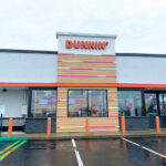 SWEET COATING: The refurbished front façade is part of the rebranding of Dunkin’ Donuts to Dunkin’. / COURTESY OF DUNKIN’