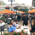 IN GOVERNOR Gina M. Raimondo's new bout of restrictions announced Thursday included early curfews for restaurants and bars. / COURTESY FEDERAL HILL COMMERCE ASSOCIATION