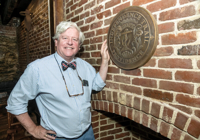 BOB BURKE, owner of Pot au Feu Restaurant in Providence, submitted an essay into Barclays Bank's COVID-19 Essay Contest and is among the top 10 finalists for a $50,000 grand prize. / PBN FILE PHOTO/MICHAEL SALERNO