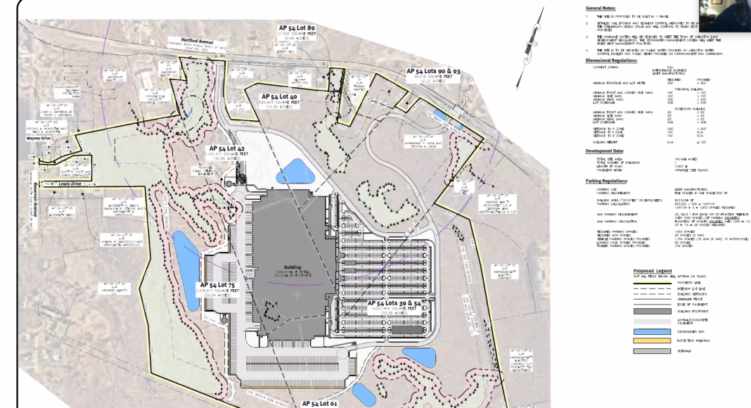 Johnston Planning Board gives 300M retail distribution center initial