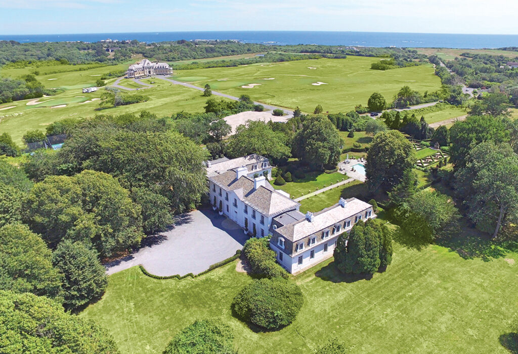 10. 275 Harrison Ave., Newport | PRICE: $7,285,000 | DATE SOLD: Dec. 29, 2020 | BUYERS: Margaret Chai and Sean Maloney | SELLER: Ker Arvor LLC | BROKER: Gustave White Sotheby’s Realty (buyer); Lila Delman Real Estate (seller) | YEAR BUILT: 1931 | BATHROOMS: 9 full, 5 half | BEDROOMS: 9 | LIVING SPACE: 12,500 square feet | PREVIOUS PRICE: Sold for $985,000 in 1982. / Courtesy Lila Delman Real Estate