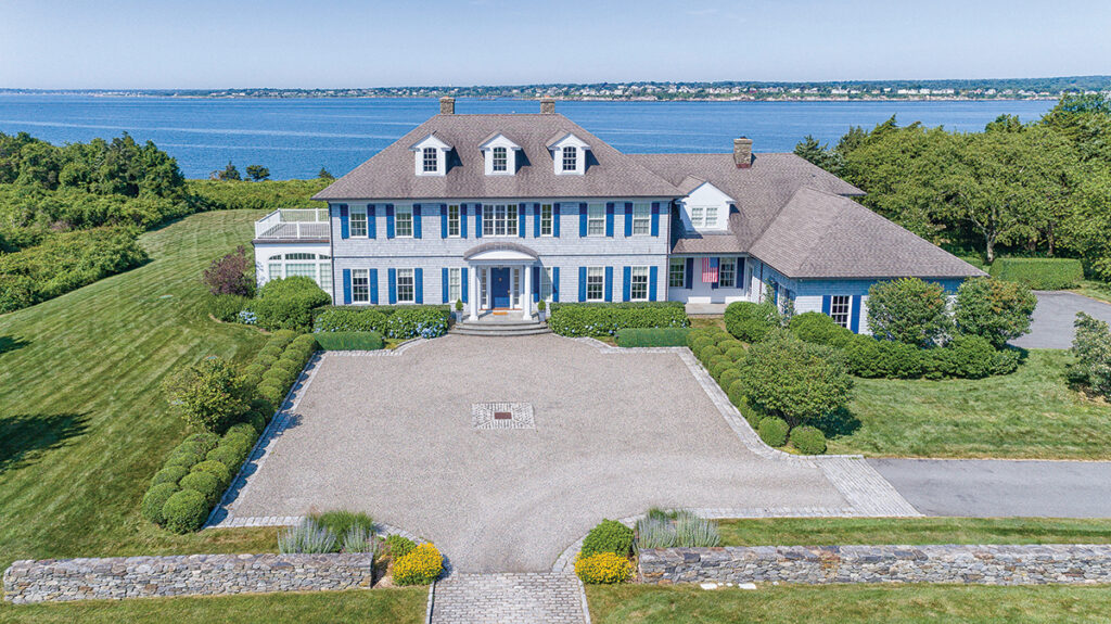 6. 260 Beavertail Road, Jamestown | PRICE: $9,125,000 | DATE SOLD: Aug. 3, 2020 | BUYERS: John D. Russell and Pgmp T | SELLERS: Patricia Young and Paul Hamilton | BROKER: Mott & Chace Sotheby’s International Realty (buyer and seller) | YEAR BUILT: 2004 | BATHROOMS: 4 full, 2 half | BEDROOMS: 5 | LIVING SPACE: 6,555 square feet | PREVIOUS PRICE: Sold for $1,600,000 in 1998. / COURTESY MOTT & CHACE
SOTHEBY’S INTERNATIONAL REALTY