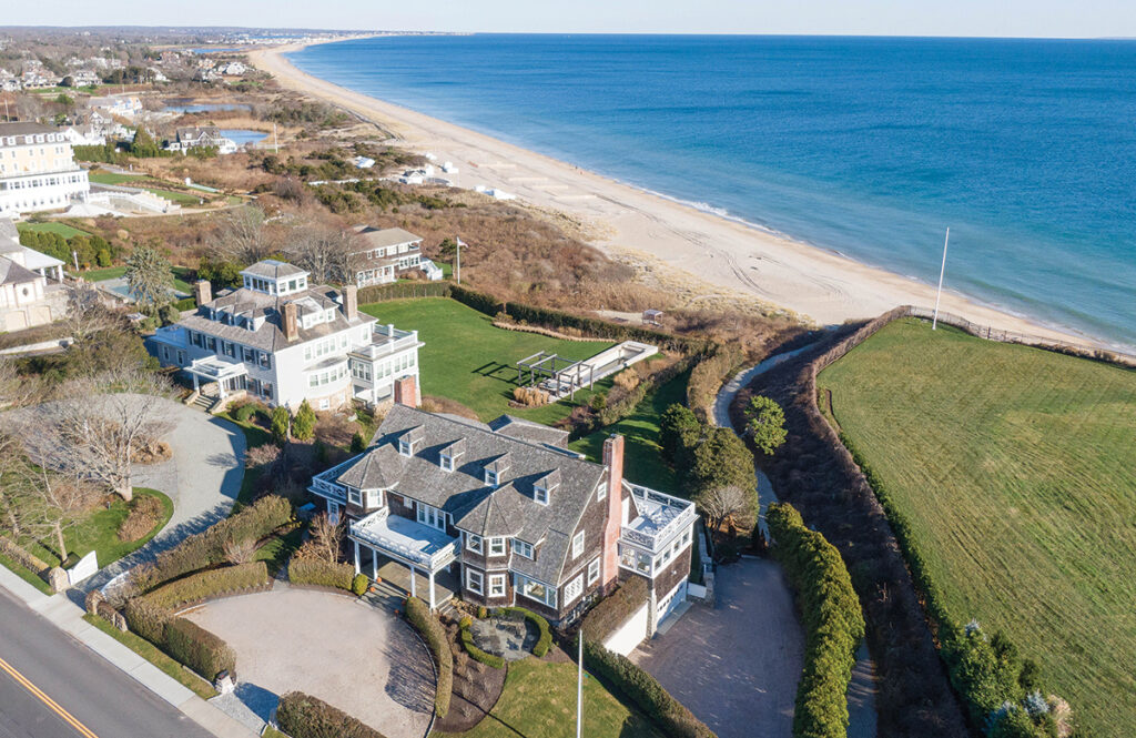 3. 12 Bluff Ave., Westerly | PRICE: $11,800,000 | DATE SOLD: Dec. 30, 2020 | BUYER: 12 Bluff Avenue LLC | SELLER: Francis Jenkins | BROKER: Mott & Chace Sotheby’s International Realty (seller) | YEAR BUILT: 1905 | BATHROOMS: 7 full, 2 half | BEDROOMS: 9 | LIVING SPACE: 7,881 square feet | PREVIOUS PRICE: Sold for $1,775,000 in 1987. / Courtesy Mott & Chace Sotheby’s International Realty/Justine CHANG