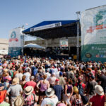 LARGE-SCALE EVENTS, such as the Newport Folk Festival, pictured, could help the city of Newport have a brighter summer after the COVID-19 pandemic significantly hampered the city's economy last year. / COURTESY DOUG MASON