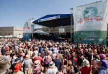 LARGE-SCALE EVENTS, such as the Newport Folk Festival, pictured, could help the city of Newport have a brighter summer after the COVID-19 pandemic significantly hampered the city's economy last year. / COURTESY DOUG MASON