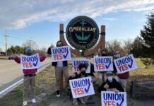 Portsmouth compassion center workers reach first union contract GREENLEAF COMPASSIONATE CARE CENTER employees voted overwhelmingly to unionize and join United Food and Commercial Workers Union Local 328. / COURTESY UNITED FOOD AND COMMERCIAL WORKERS UNION LOCAL 328