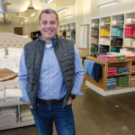 SMOOTH SAILING: Stuart Kiely, vice president of digital strategy for John Matouk & Co. in Fall River, steered a two-year digital transformation of the company’s operations, which allowed it to boost retail sales and gross revenues in 2020. / PBN PHOTO/KATE WHITNEY LUCEY