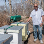 HOMEMADE HONEY: Calvin Alexander opened Bailey Beattie Apiaries LLC after starting beekeeping as a hobby and expanding into 10 active hives in production.  PBN PHOTO/MICHAEL SALERNO
